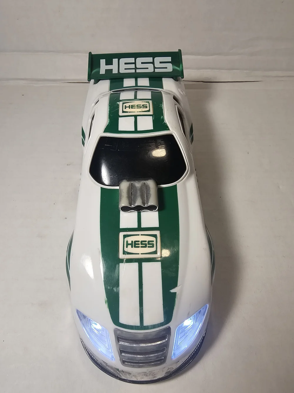 Hess 2016 Toy Dragster Wheelie Race Car Lights Tested No Box